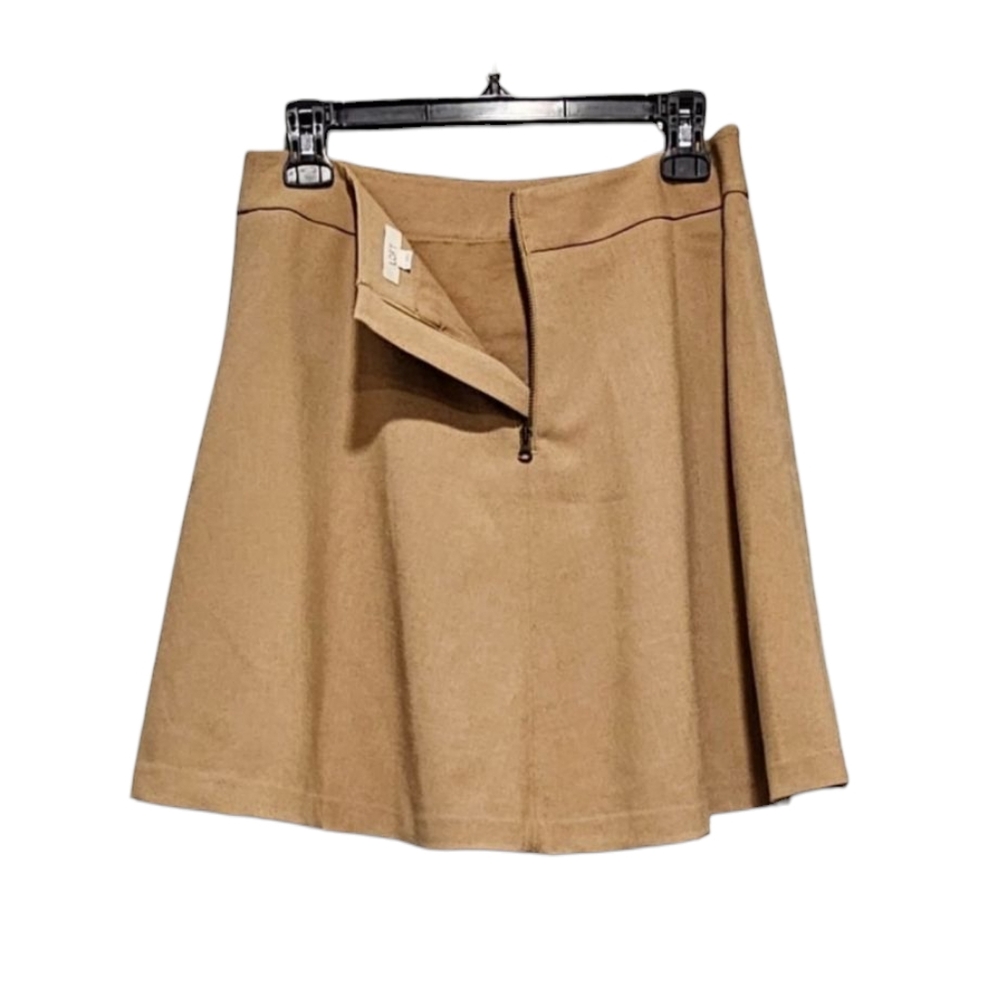 LOFT Tan Mini Skirt - Picture 3 of 6